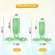 Load image into Gallery viewer, Pet toothpaste and chew toothbrush