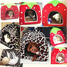 Load image into Gallery viewer, Soft Strawberry Pet House