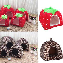 Load image into Gallery viewer, Soft Strawberry Pet House