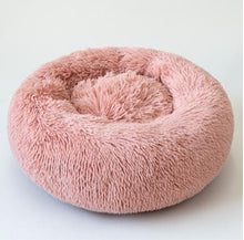 Load image into Gallery viewer, Round Plush Pet Bed House