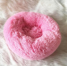 Load image into Gallery viewer, Round Plush Pet Bed House