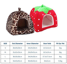 Load image into Gallery viewer, Soft Strawberry Pet House