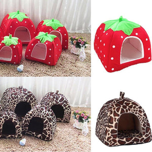 Soft Strawberry Pet House