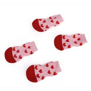 Pet Shoe Socks 4 pcs