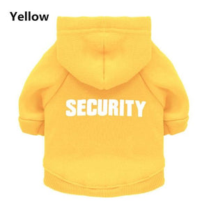 Security Pet Hoodies