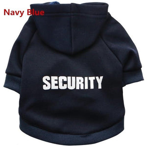 Security Pet Hoodies